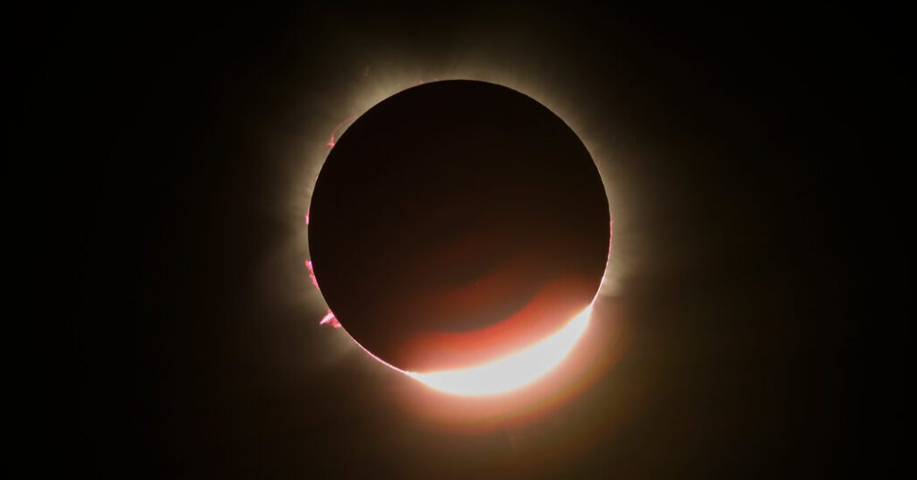 A Total Solar Eclipse Will Occur On April 8th. Here's