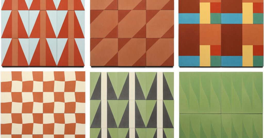 Artisan Cement Tiles Inspired By Modernist Homes