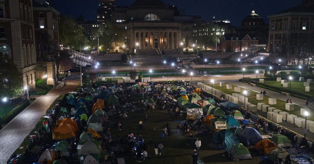 Columbia University Offers Remote Classes After Weekend Protests