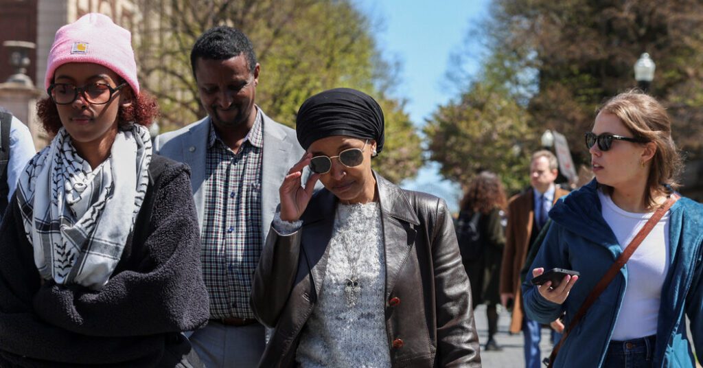 Ilhan Omar Enters Democratic Political Storm Over Gaza War