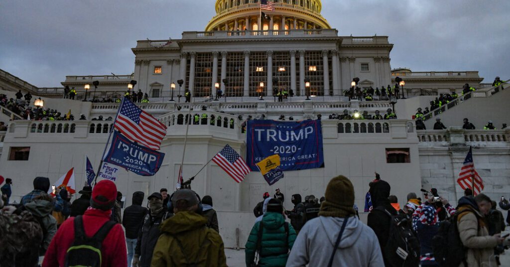 Inside Donald Trump's Embrace With The Mob On January 6th