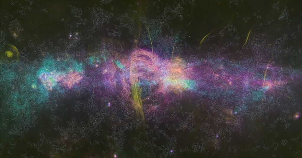 Milky Way Dusty Magnet