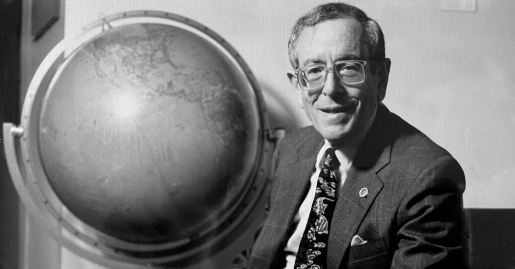 Richard Benedick, Groundbreaking Ozone Treaty Negotiator, Dies At 88