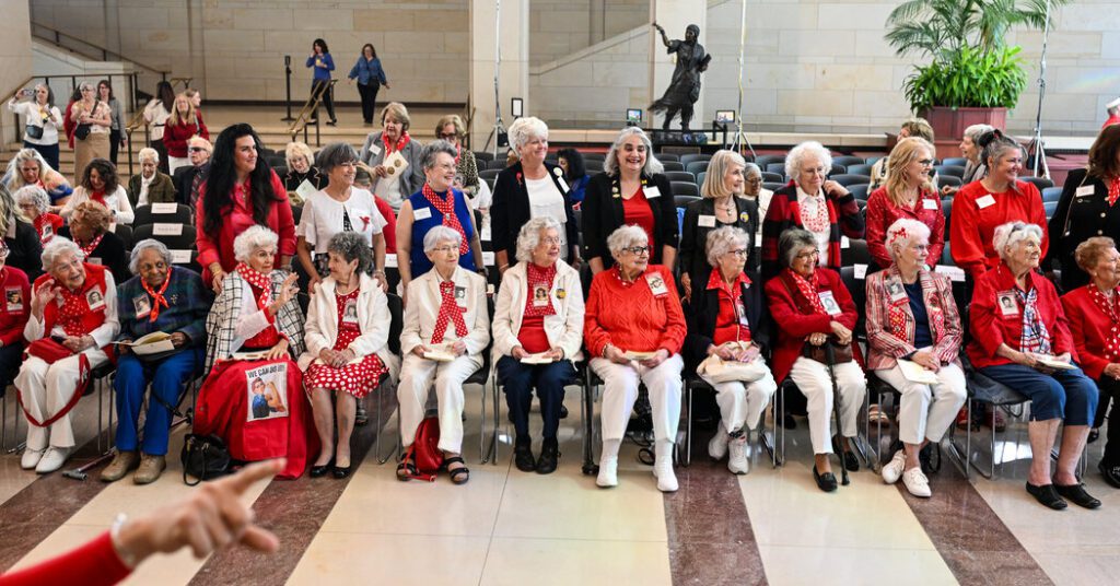 Rosie The Riveters During World War Ii Honored In Washington