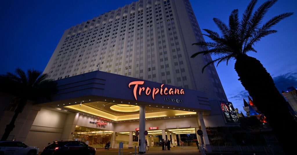 Tropicana Las Vegas Closed On Tuesday Due To Baseball Stadium