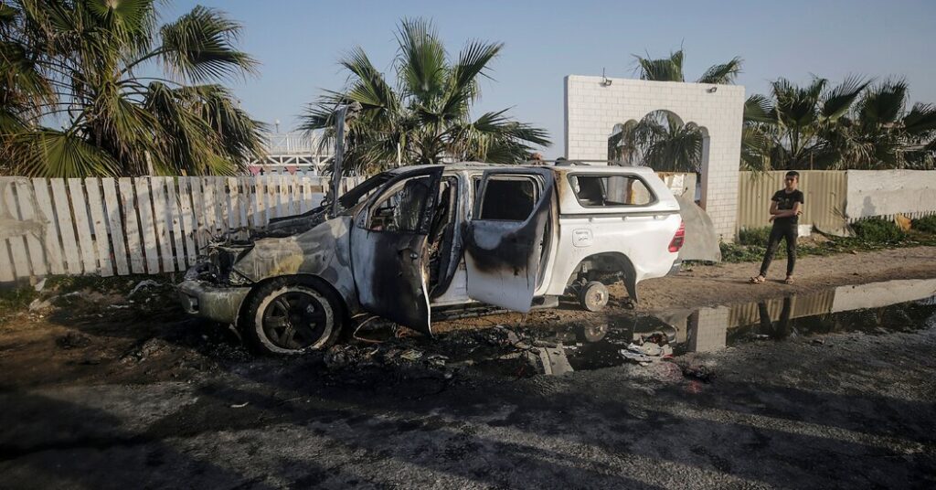 US Secretary of Defense condemns Israeli attacks on aid workers in Gaza Strip Us Secretary Of Defense Condemns Israeli Attacks On Aid Workers