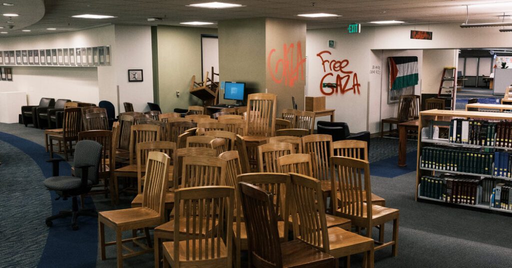 Activists Brace For Confrontation At Portland Library