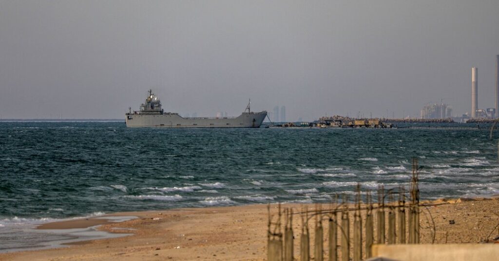 Aid Begins To Flow To Gaza Through Us Built Pier, But