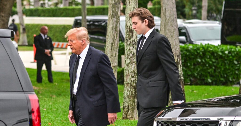 Barron Trump won't be a delegate to the Republican convention after all Barron Trump Won't Be A Delegate To The Republican Convention