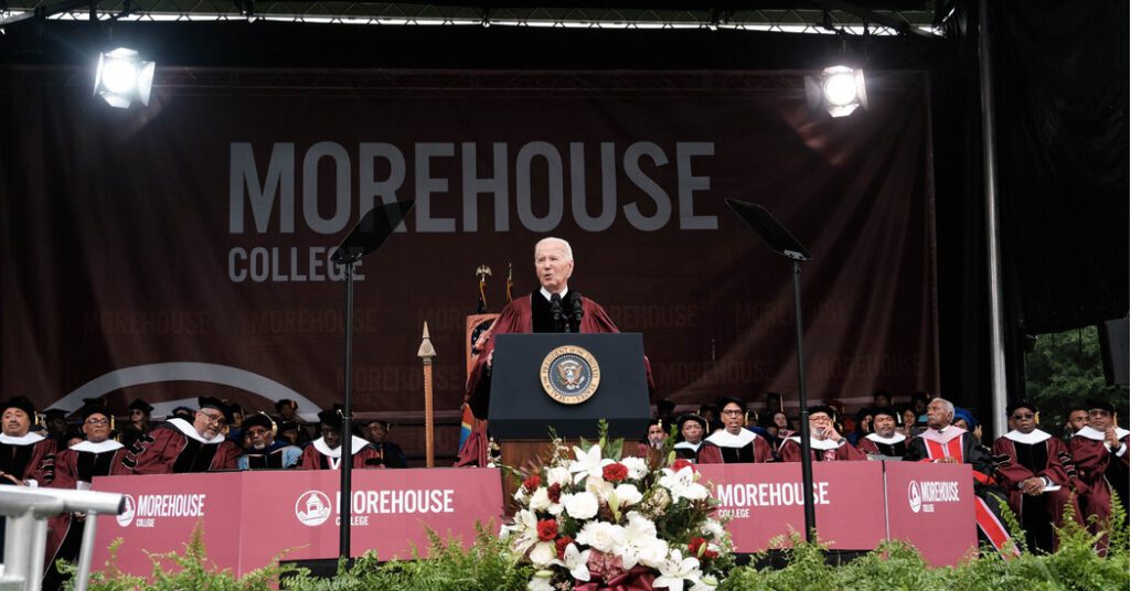Biden Speaks On Masculinity And Faith At Morehouse Graduation Ceremony