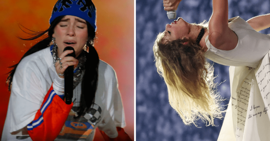 Billie Eilish And Taylor Swift Compete For The Top Spot