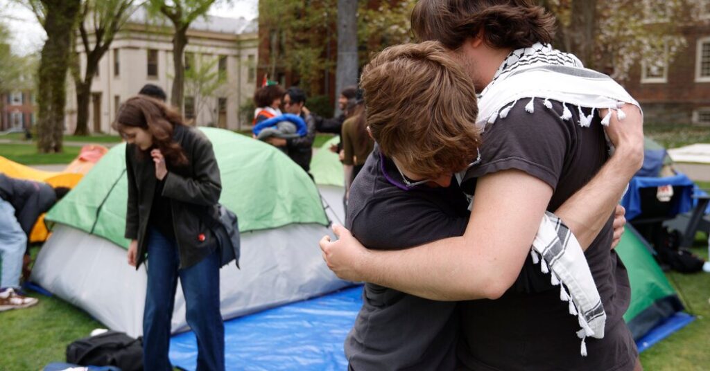 Brown University Students And Officials Agree To Clear Encampment