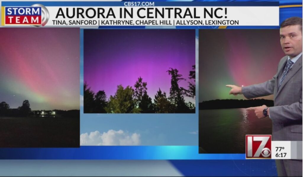 Chance To See The Northern Lights On Sunday Night In