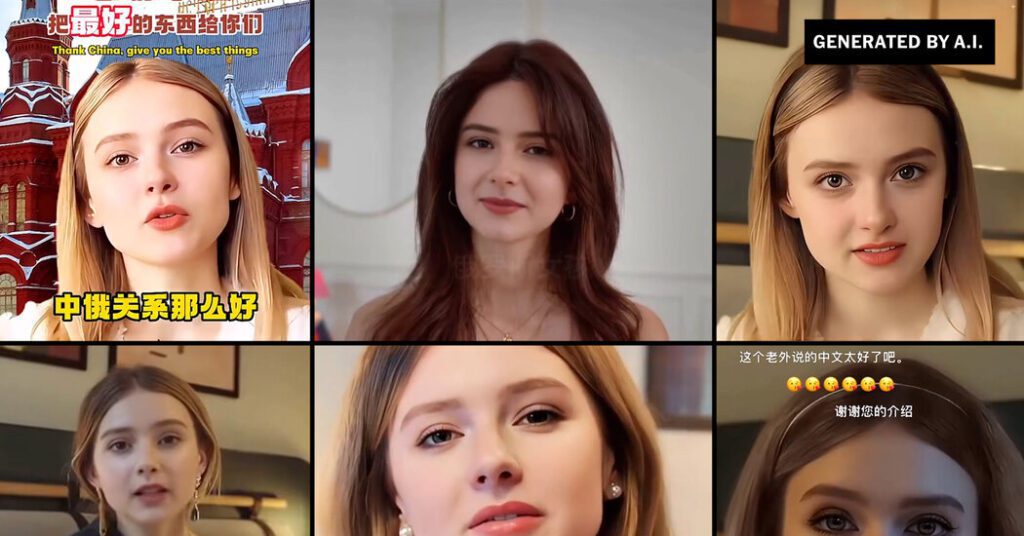 Deepfake Of 'russian' Woman In China Points To 'nationalist Sexism'