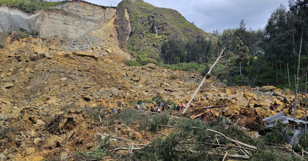 Hundreds Feared Dead In Landslides In Papua New Guinea