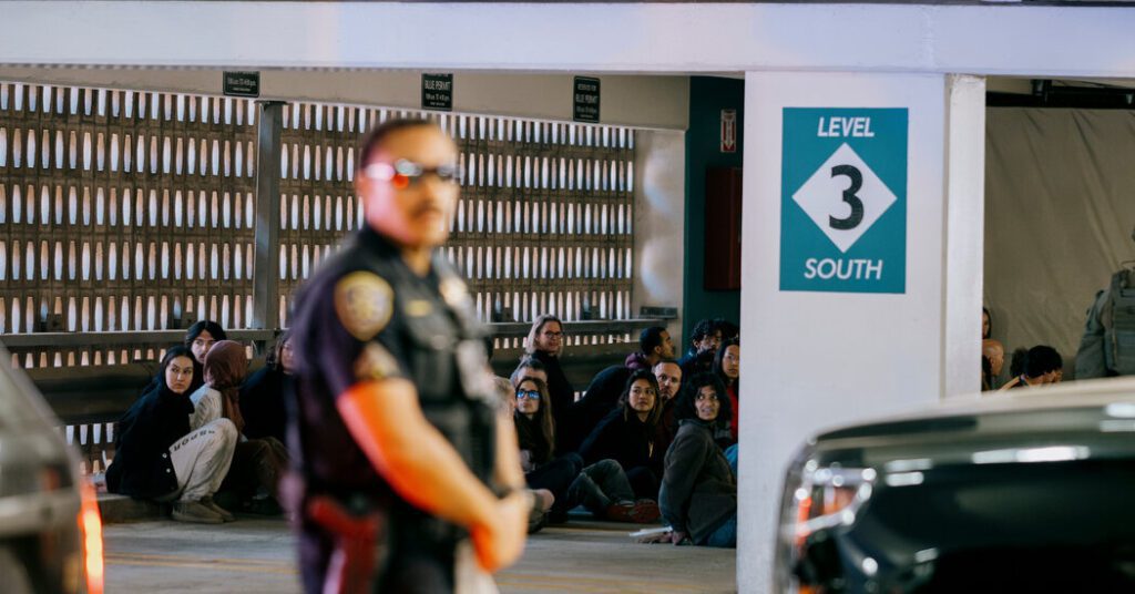 Police Say Ucla Protesters Were In Possession Of Materials Intended