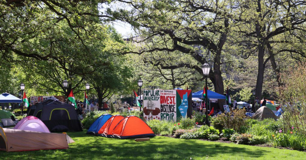 University Of Chicago President: ``encampments Cannot Continue''