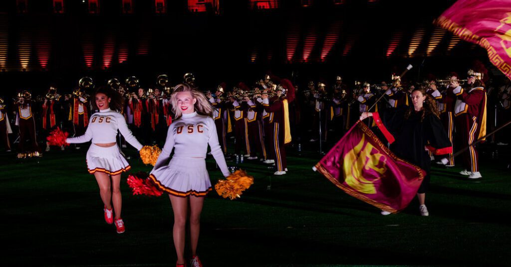 University Of Southern California Celebrates Without Mentioning Protests Or War