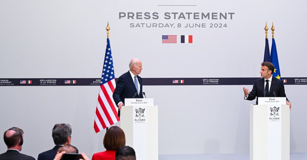 Biden And Macron Avoid Gaza Disagreement, Talk About Cooperation