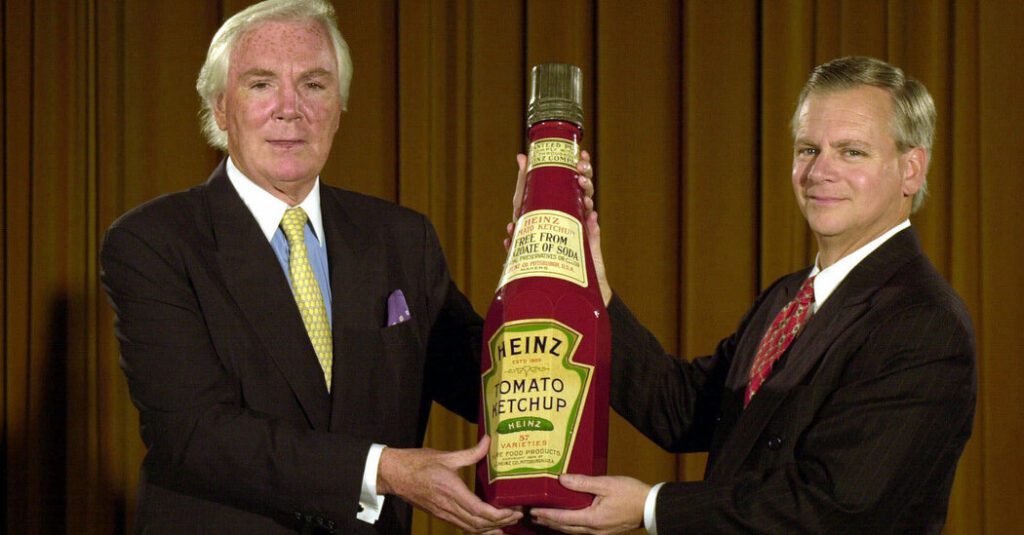 Flamboyant Irish Businessman Who Led Heinz, Anthony O'reilly, Dies At