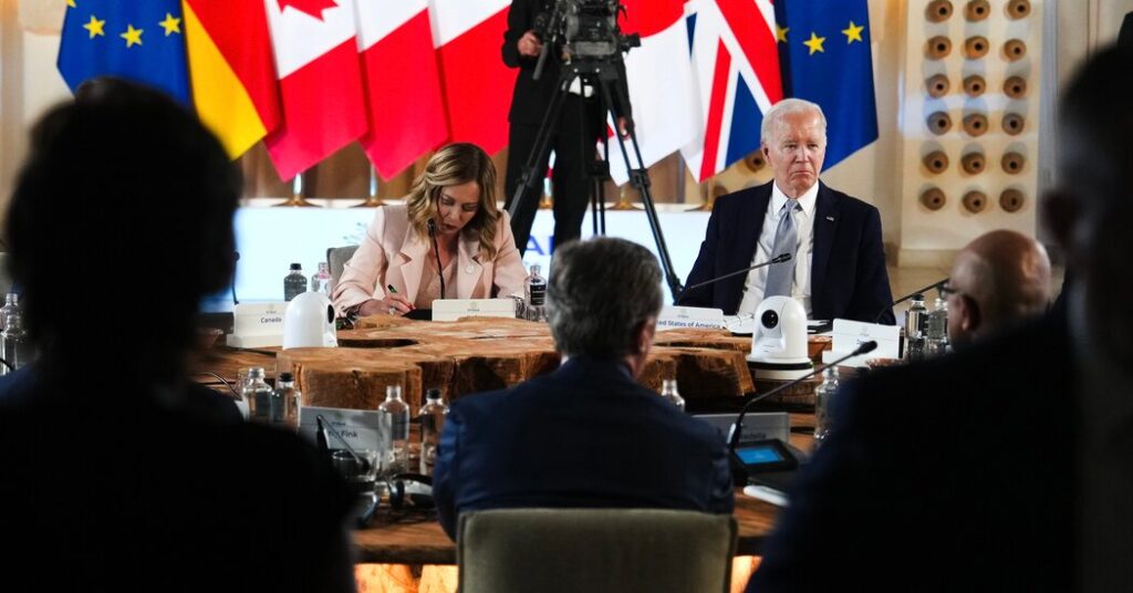 G7 Leaders Broaden Focus To Include Migration And The Global