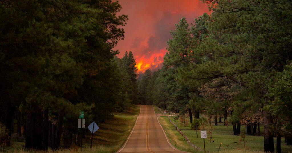 New Mexico Battles 'catastrophic' Wildfires, But Weather Complicates Fight