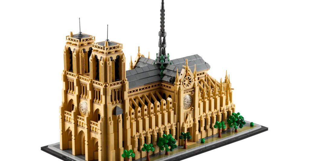 Notre Dame Cathedral Comes To Life In Lego