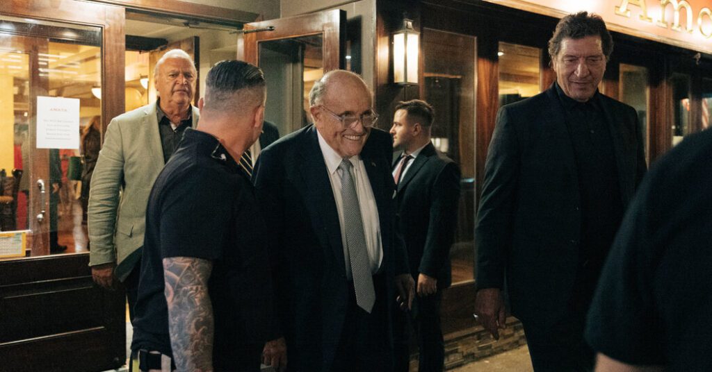 Rudy Giuliani Celebrates 80th Birthday Amidst Hardships