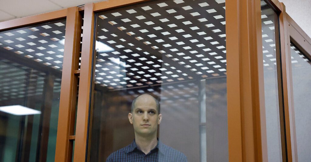 Russia Begins Trial Of Wall Street Journal's Evan Gershkovich