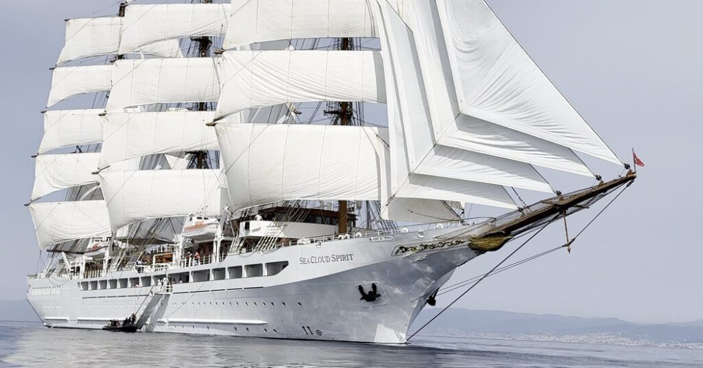 Sailing The Mediterranean On A 136 Passenger Sailing Ship