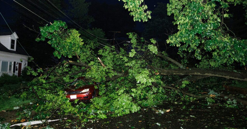 Storms Kill Child In Michigan, Damage Homes In Maryland