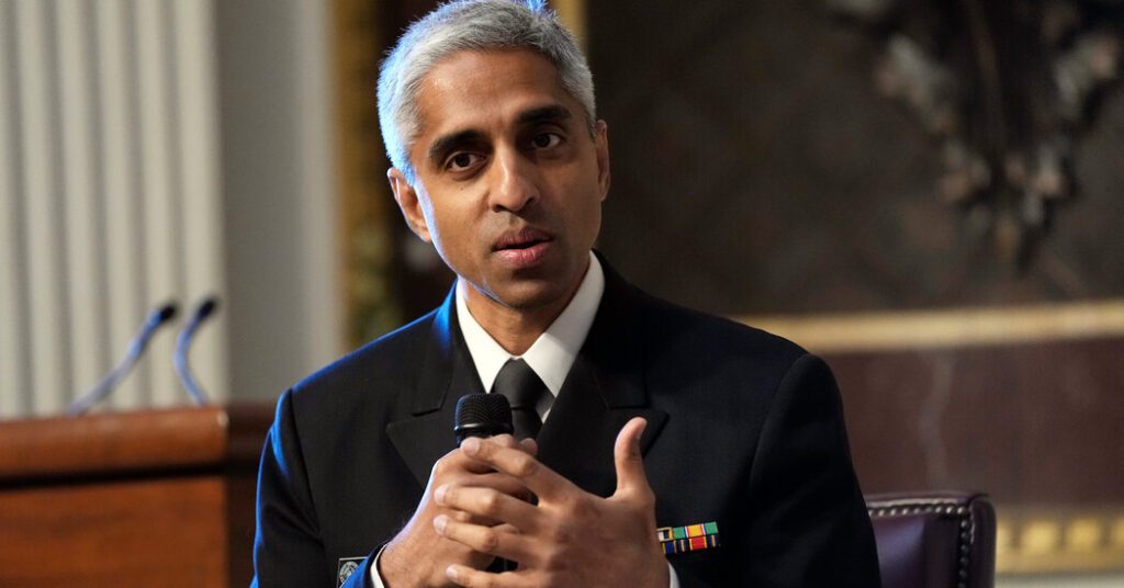 Surgeon General urges social media platforms to include warning labels Surgeon General Urges Social Media Platforms To Include Warning Labels