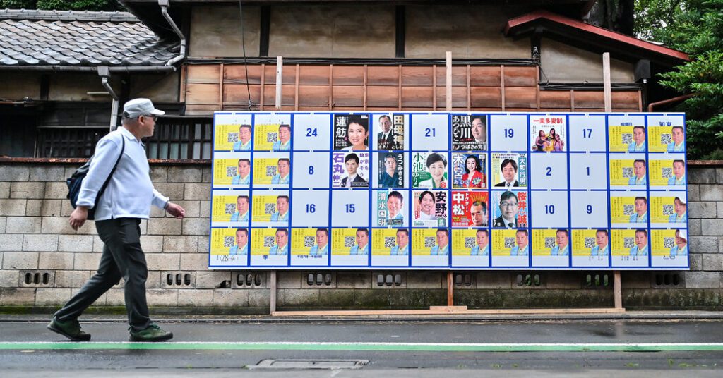 56 Candidates Running For Tokyo Governor Election