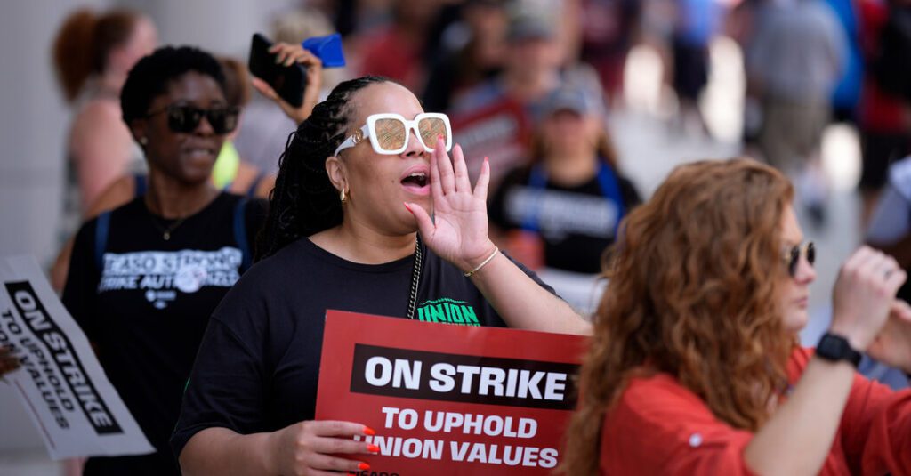 Biden Cancels Speech To Teachers Amid Union Strike