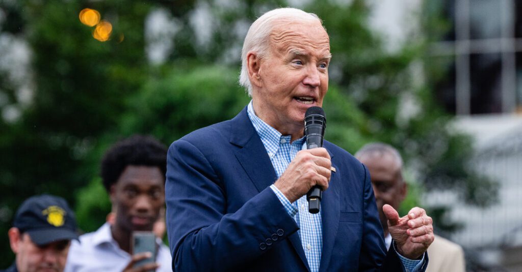 Biden Says He Hasn't Taken A Cognitive Test And Doesn't