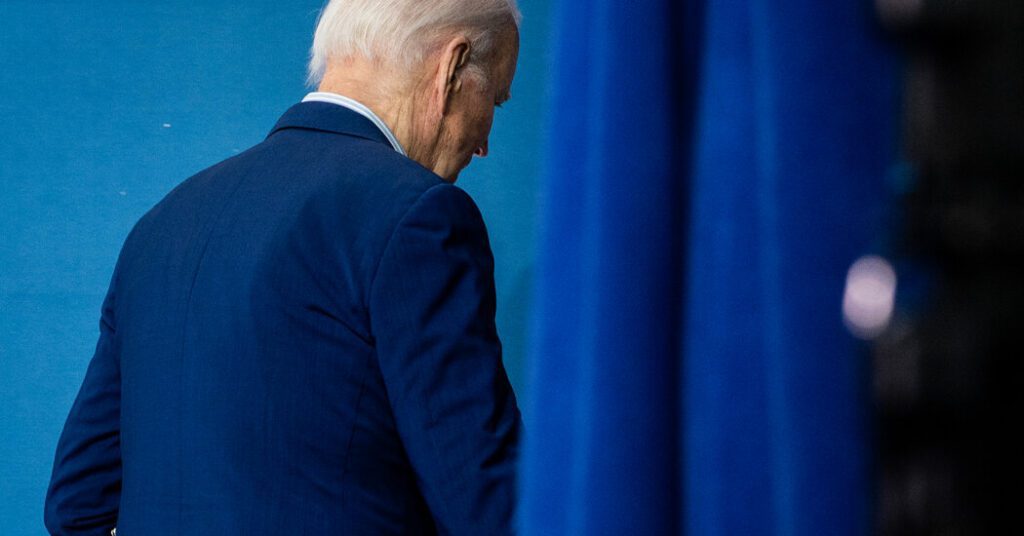 Big Donors Are Turning Against Biden. Quietly.