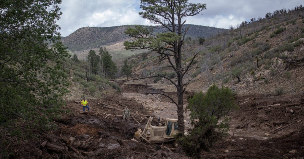 Mudslides After New Mexico Wildfires Threaten Town