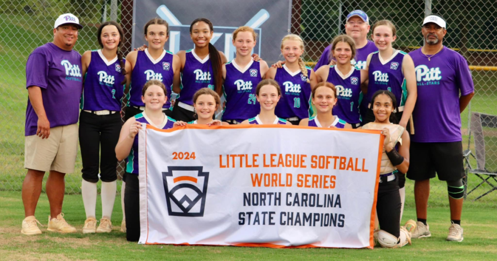 The Pitt County Girls Softball Team Will Once Again Represent