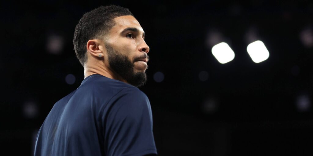 Jayson Tatum discusses 'controversy' surrounding Olympic benching, Celtics' NBA championship Jayson Tatum Discusses 'controversy' Surrounding Olympic Benching, Celtics' Nba Championship