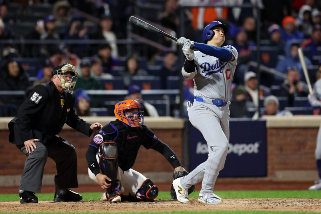 Shohei Ohtani Added To Dodgers' Postseason Highlight Reel With Late Game