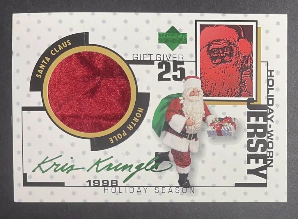 A Guide To Christmas Themed Trading Cards: From Santa Claus To