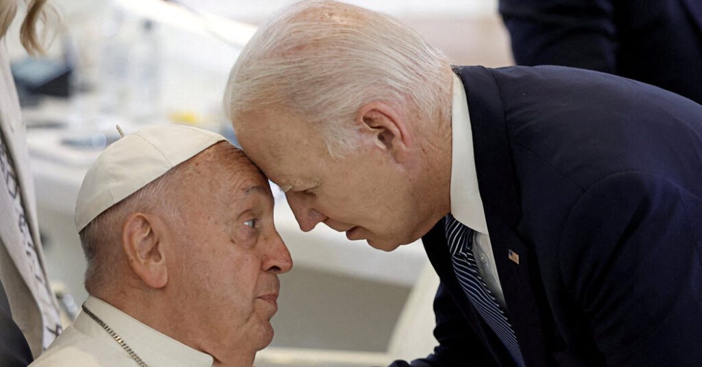 Biden Awards Pope Francis Medal Of Freedom