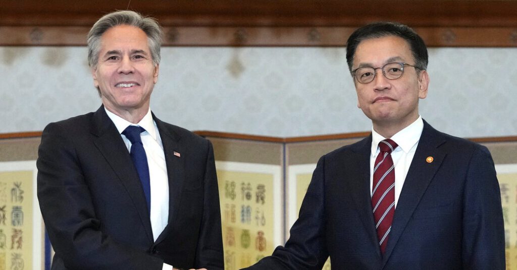 Blinken In Seoul Confirms Alliance Amid Challenge To Democracy