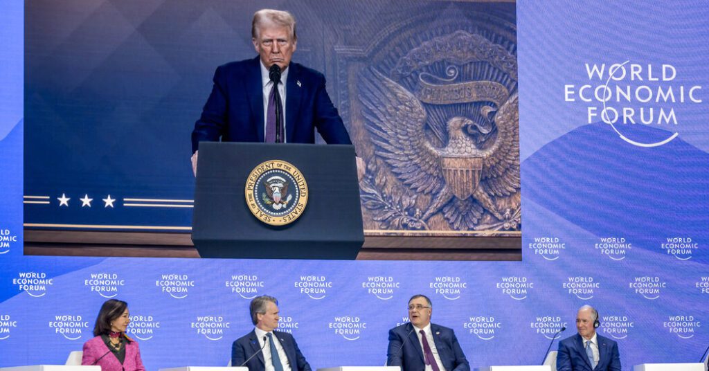 Criticism Of Trump At Davos: ``abolish Banks''
