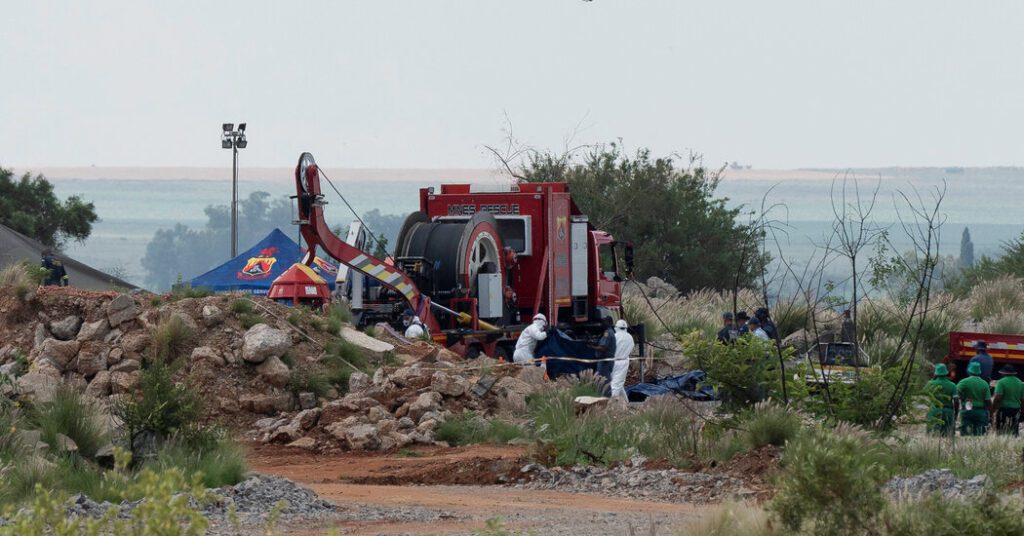 Dozens Of Bodies Found In Illegal Mine In South Africa
