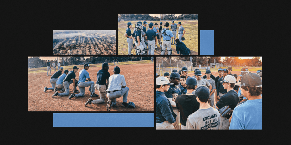 For high players in Palisades, baseball provides normal nature in the scorched LA landscape. For High Players In Palisades, Baseball Provides Normal Nature In