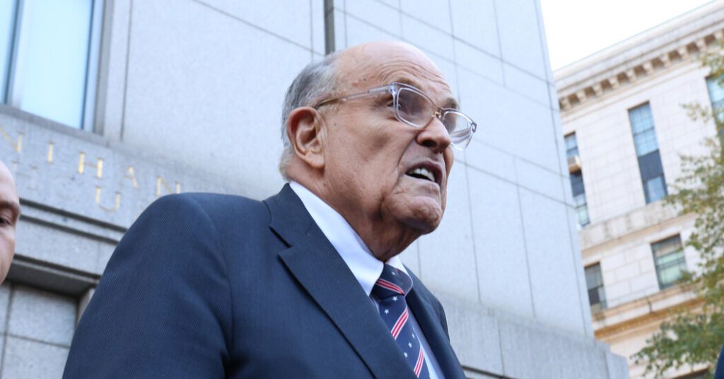 Judge finds Giuliani in contempt for continuing to defame election officials Judge Finds Giuliani In Contempt For Continuing To Defame Election