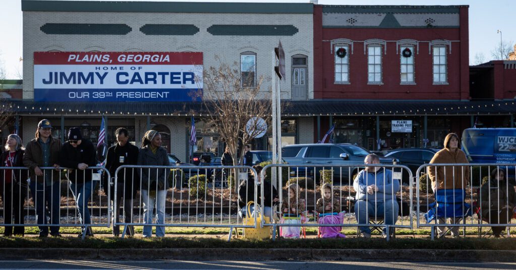 Memorials Tracing Jimmy Carter's Life From Georgia To Washington