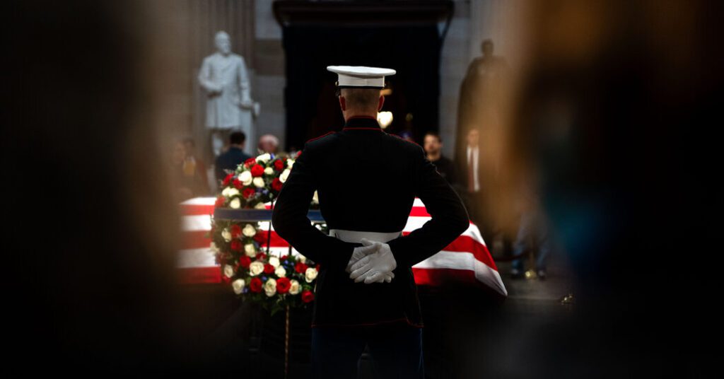 National Leaders Gather At Washington National Cathedral To Honor Carter