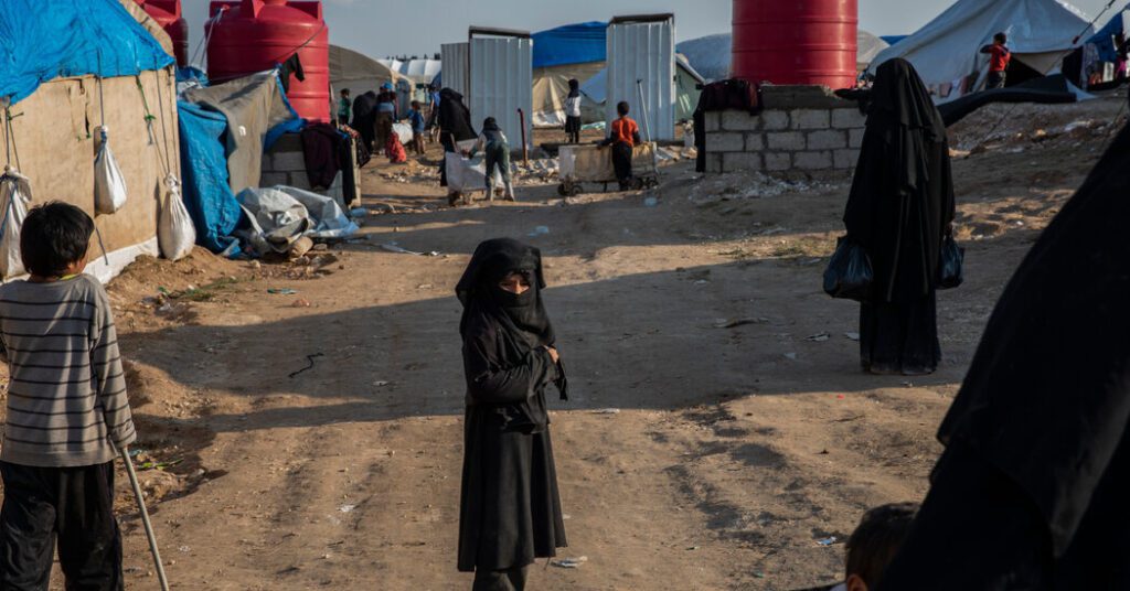 Security At Syria's Isis Camp Is Threatened By The Freezing